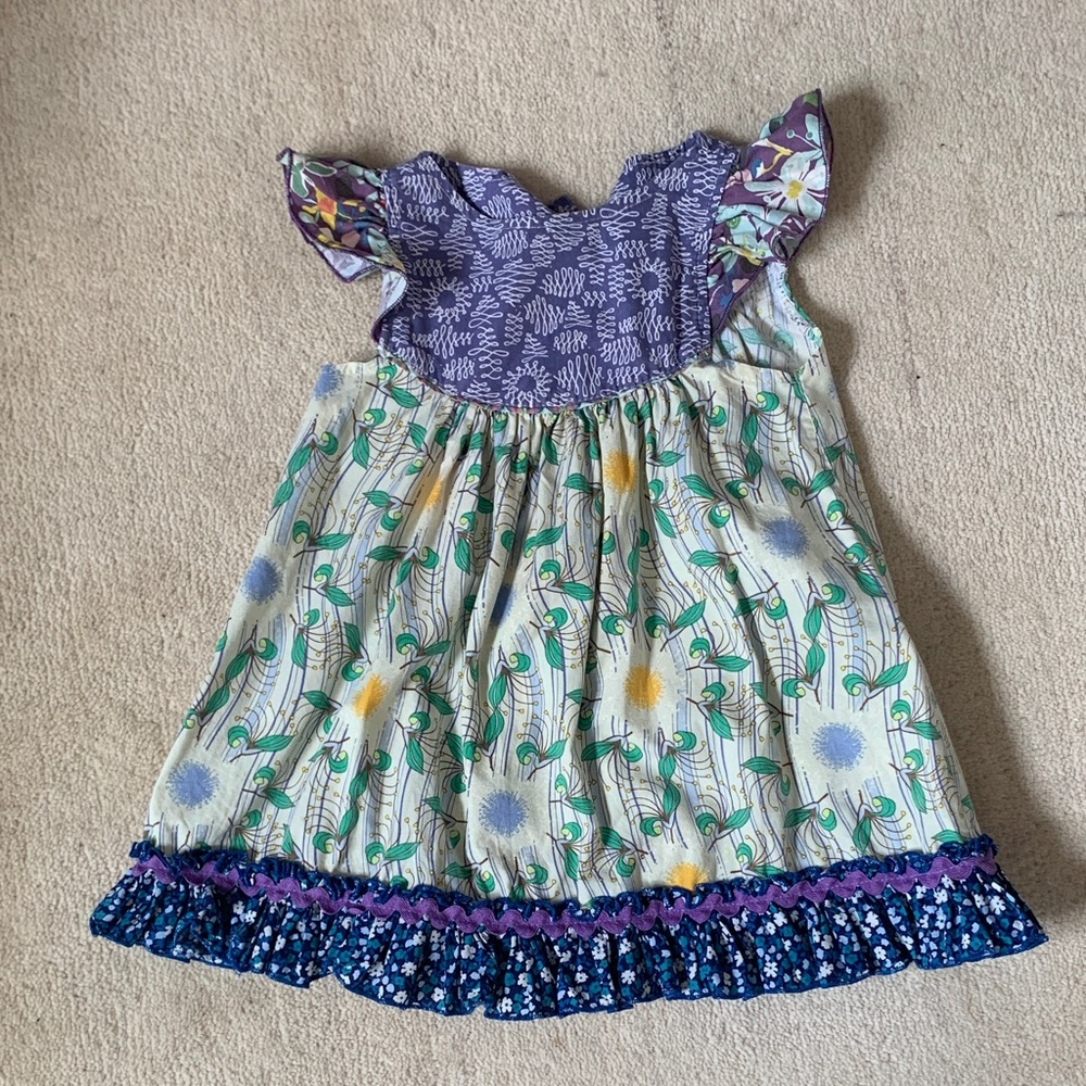 Matilda Jane Platinum Dress 2T - Picture 2 of 5